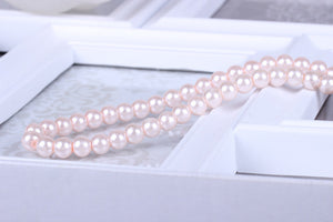 Classic Pearl Necklace and Earrings